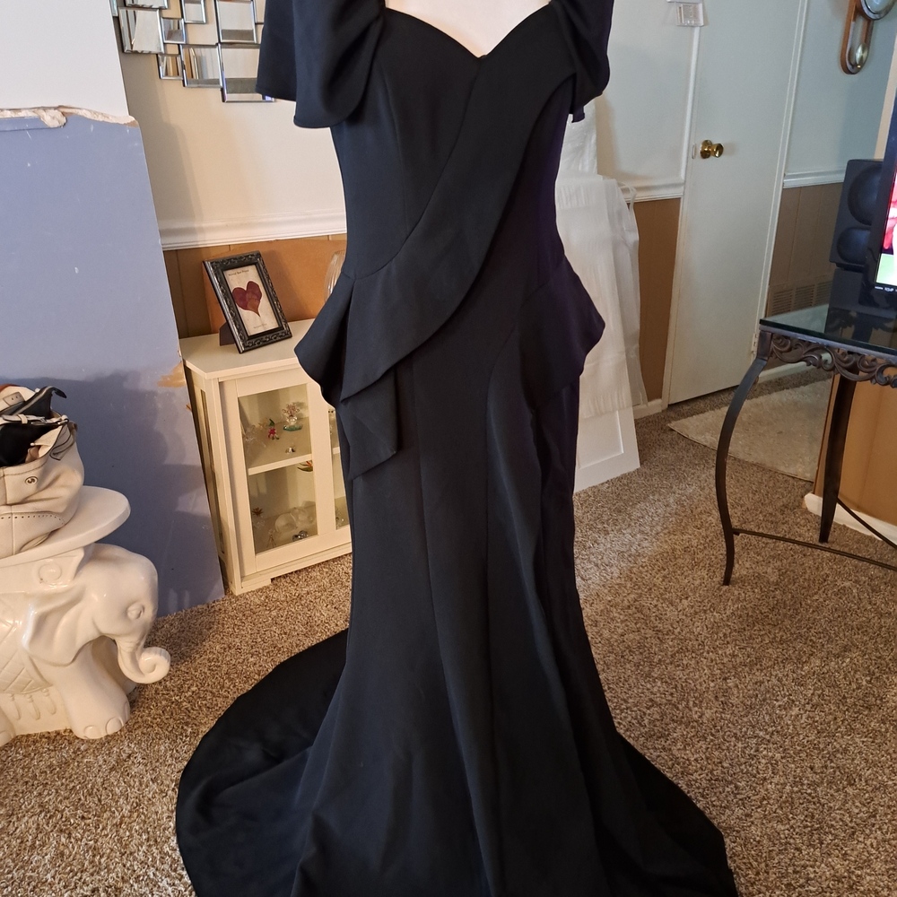 Jovani Black Maxi Dress